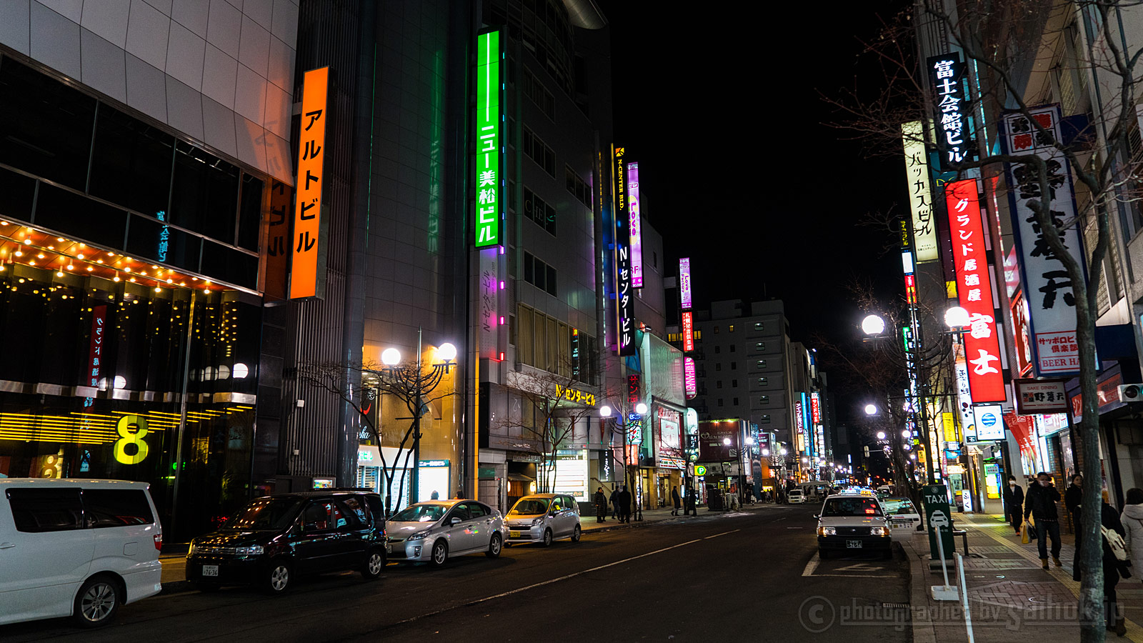 さっぽろ大通 すすきの夜景 イルミネーションのオススメ 北海道へ行こう