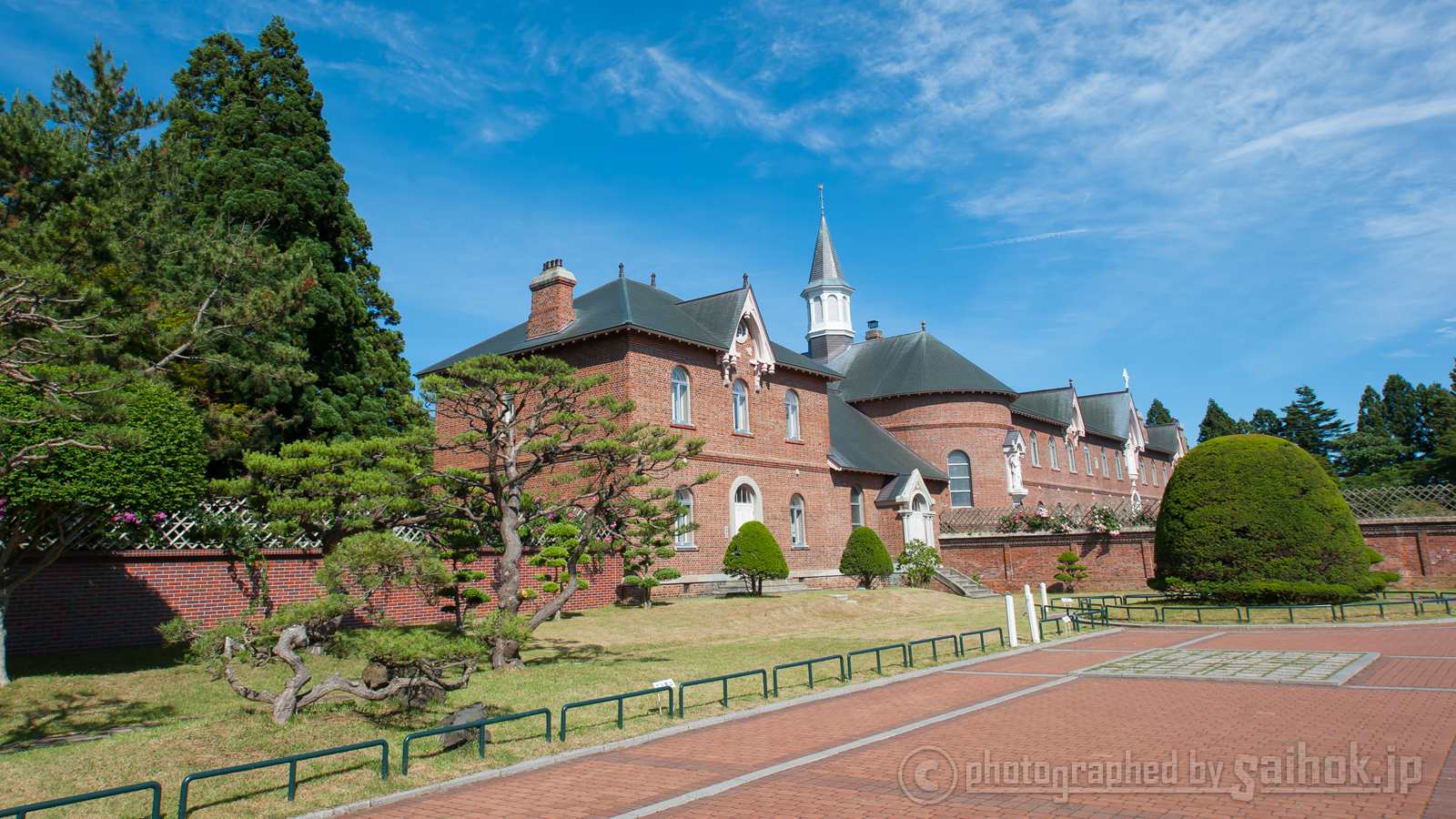 函館の美しい観光名所、トラピスチヌ修道院