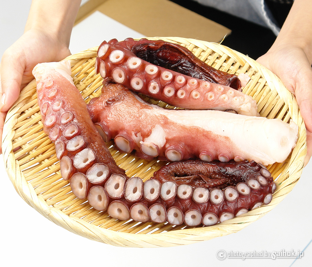 ボイル済みタコ足を美味しくお召し上がりいただくために さばき方 食べ方レシピ 北海道へ行こう